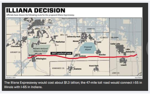 You are currently viewing Illiana Expressway gets backing from key regional planning group